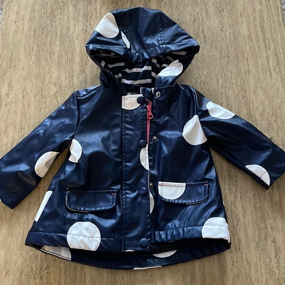 Fleece lined baby rain coat - Picture 1 of 2